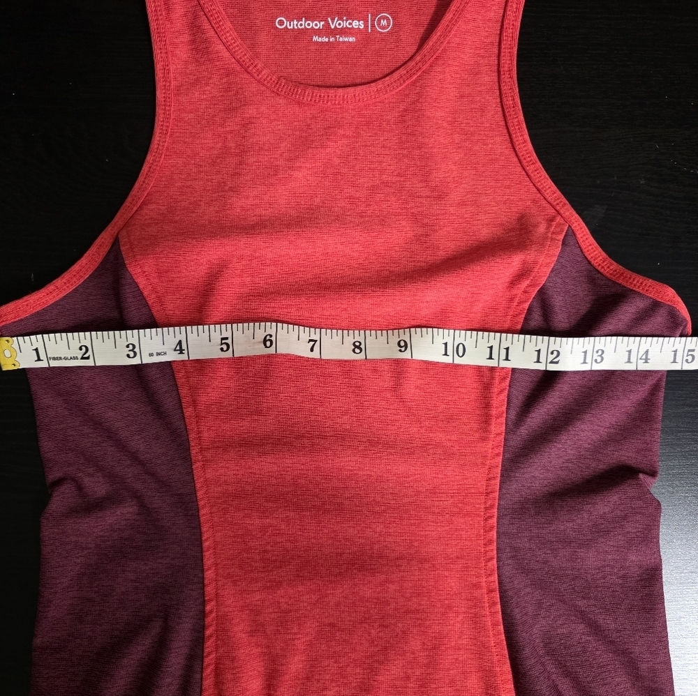 Outdoor Voices Dress Poppy Red Shiraz Athena Athletic Womens Sz M RN 620620 - Picture 11 of 14